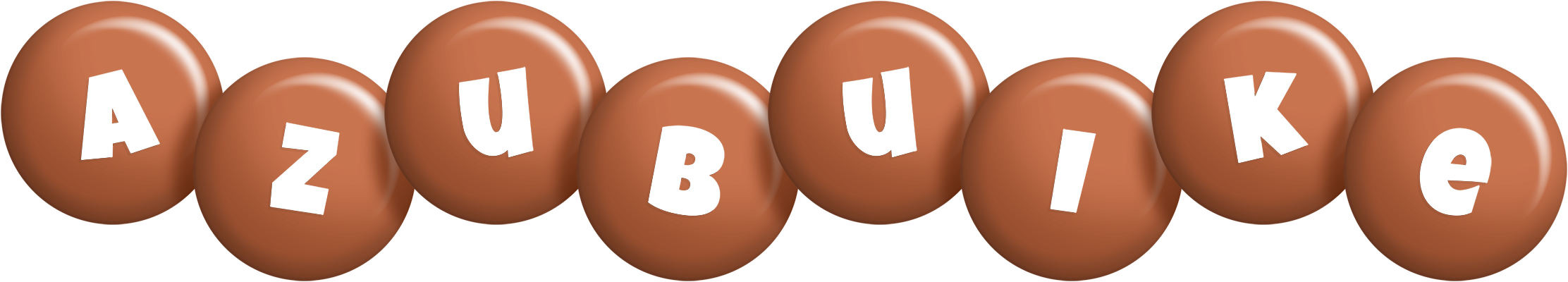 Azubuike candy-brown logo