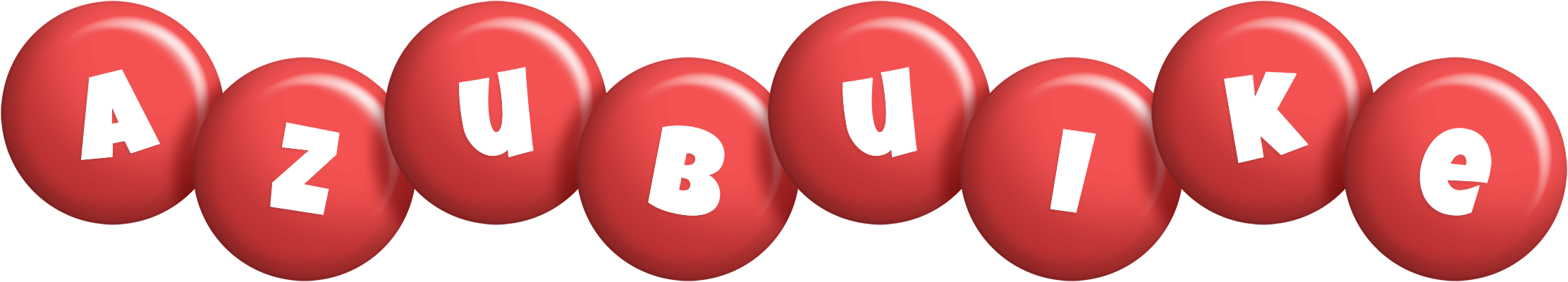 Azubuike candy-red logo