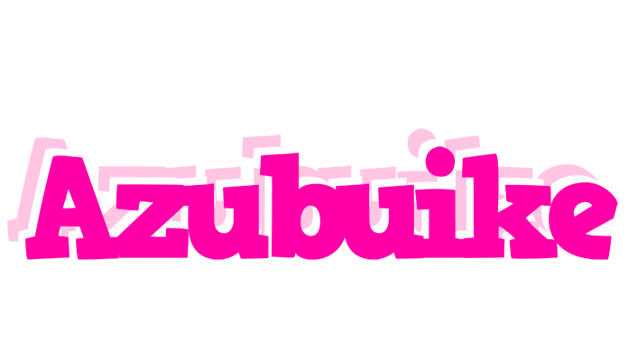 Azubuike dancing logo