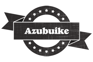 Azubuike grunge logo