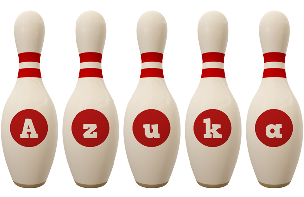 Azuka bowling-pin logo