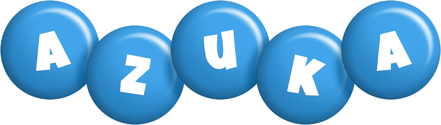Azuka candy-blue logo