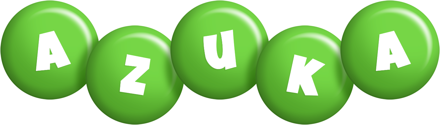 Azuka candy-green logo