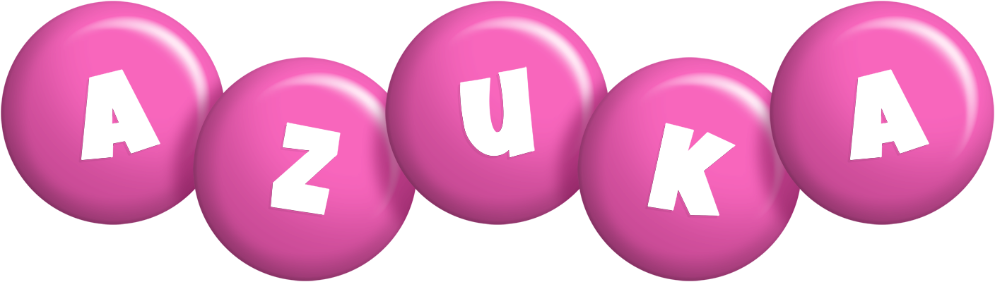 Azuka candy-pink logo