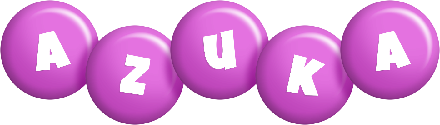 Azuka candy-purple logo