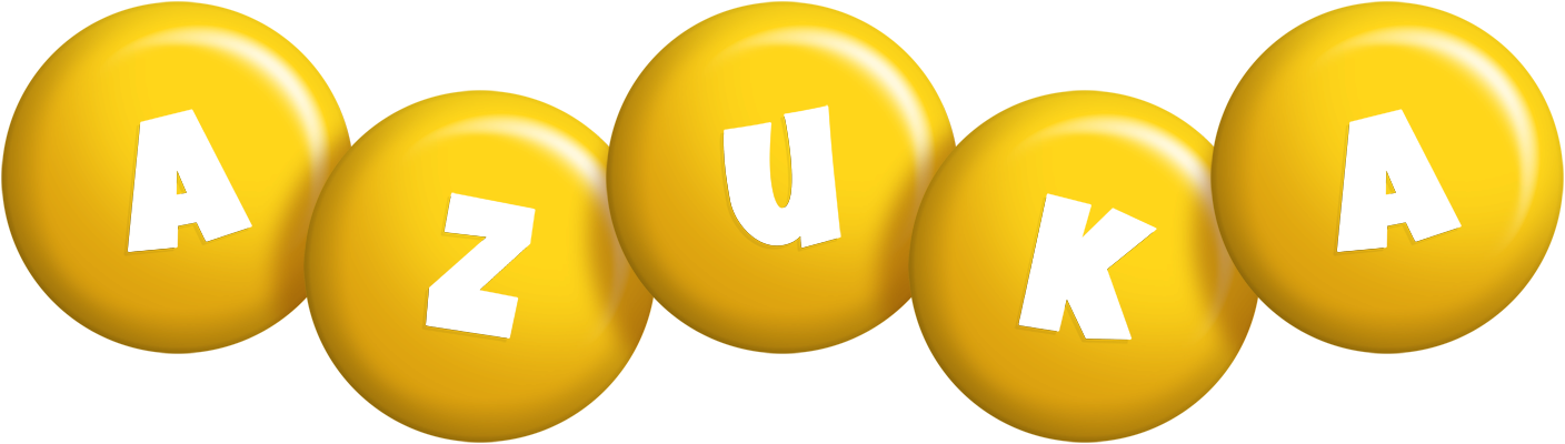 Azuka candy-yellow logo