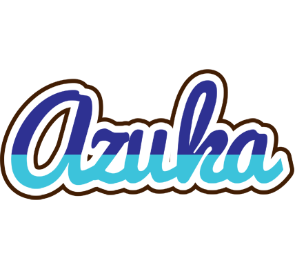 Azuka raining logo
