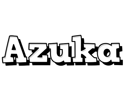 Azuka snowing logo