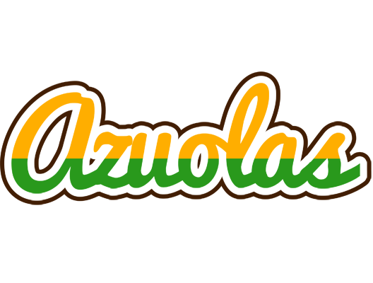 Azuolas banana logo