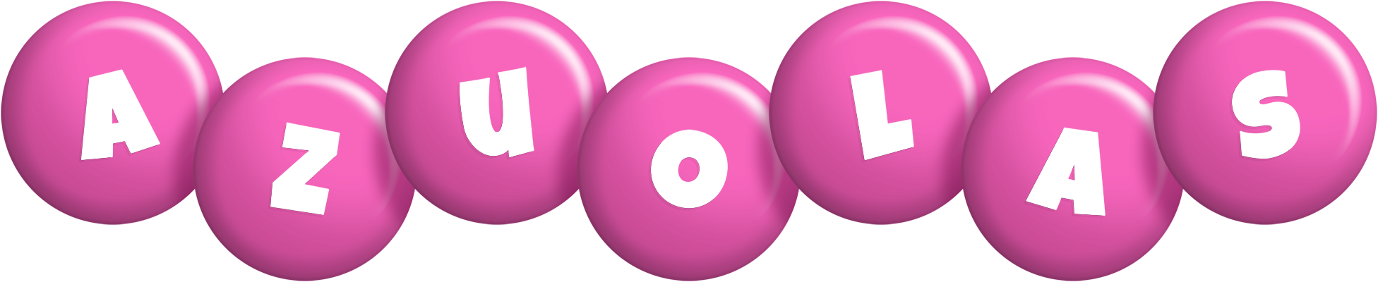 Azuolas candy-pink logo