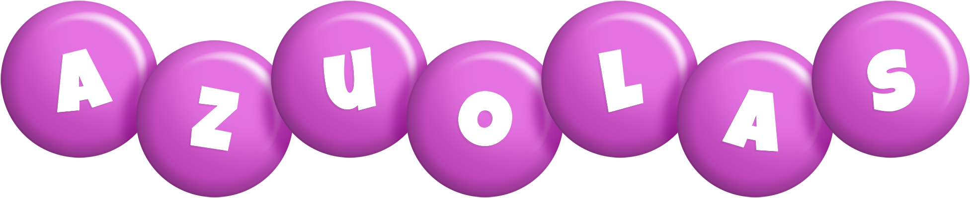 Azuolas candy-purple logo