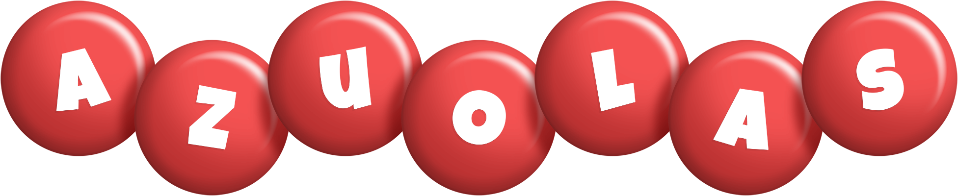 Azuolas candy-red logo