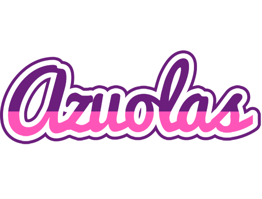 Azuolas cheerful logo