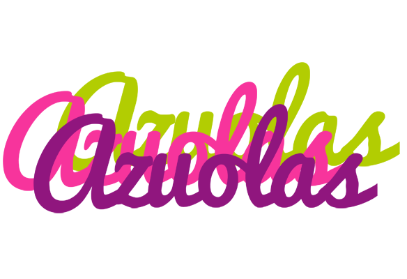 Azuolas flowers logo