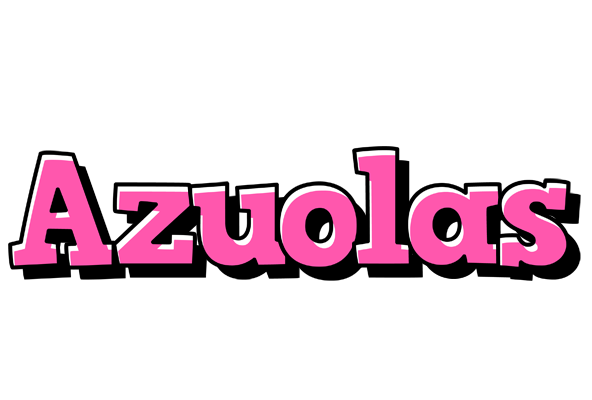 Azuolas girlish logo