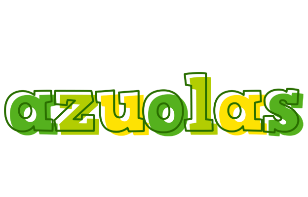 Azuolas juice logo