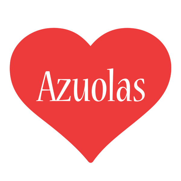 Azuolas love logo