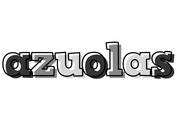Azuolas night logo