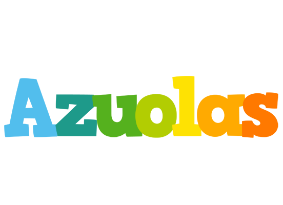 Azuolas rainbows logo
