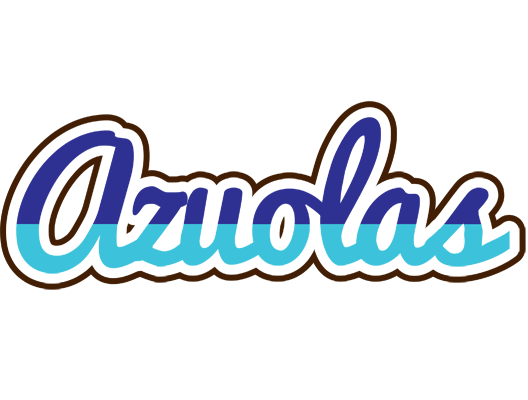 Azuolas raining logo
