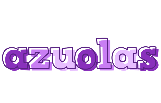 Azuolas sensual logo