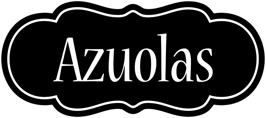 Azuolas welcome logo
