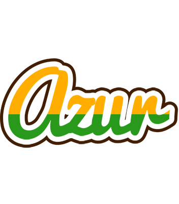 Azur banana logo