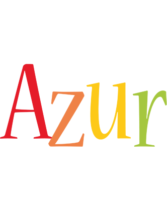 Azur birthday logo