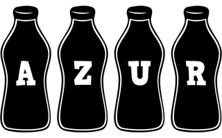 Azur bottle logo