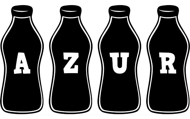 Azur bottle logo