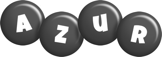 Azur candy-black logo