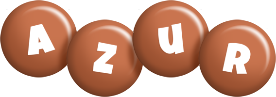 Azur candy-brown logo