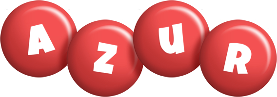 Azur candy-red logo