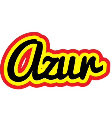Azur flaming logo