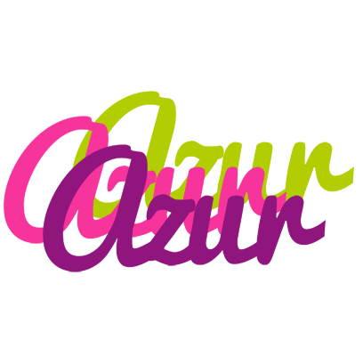 Azur flowers logo