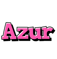 Azur girlish logo