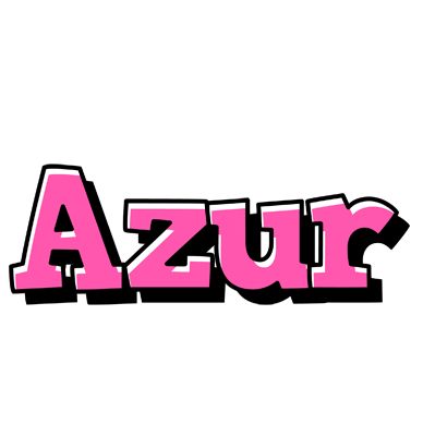 Azur girlish logo