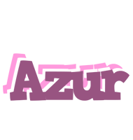 Azur relaxing logo