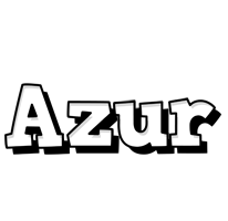 Azur snowing logo