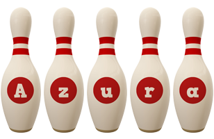 Azura bowling-pin logo