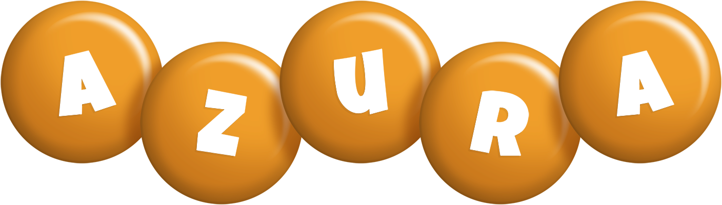 Azura candy-orange logo