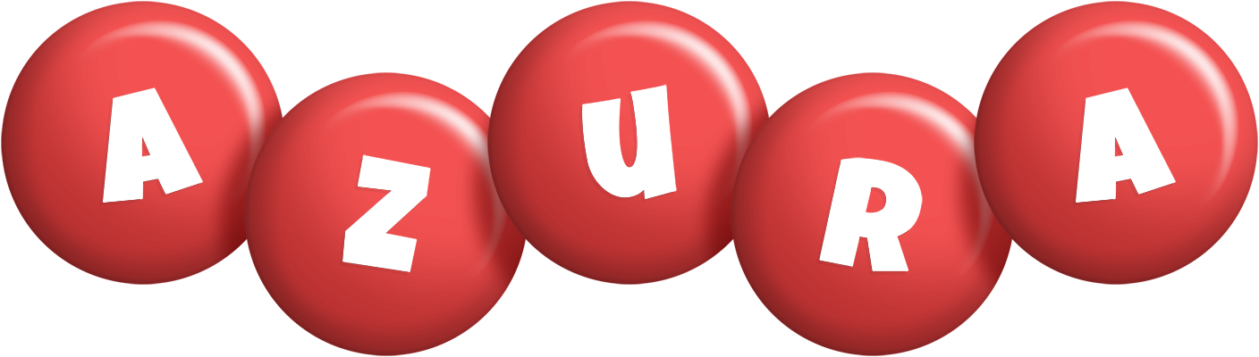 Azura candy-red logo