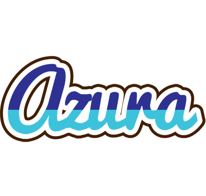 Azura raining logo
