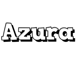 Azura snowing logo