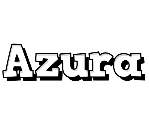 Azura snowing logo