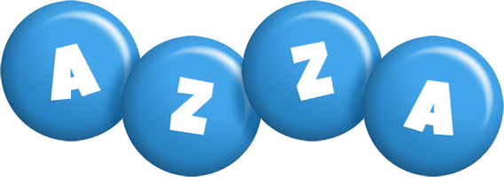 Azza candy-blue logo