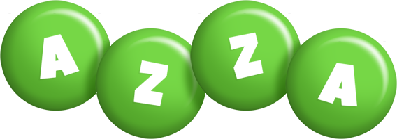 Azza candy-green logo