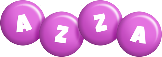 Azza candy-purple logo