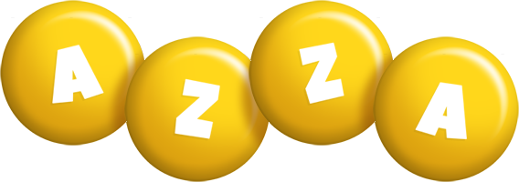 Azza candy-yellow logo