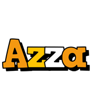 Azza cartoon logo